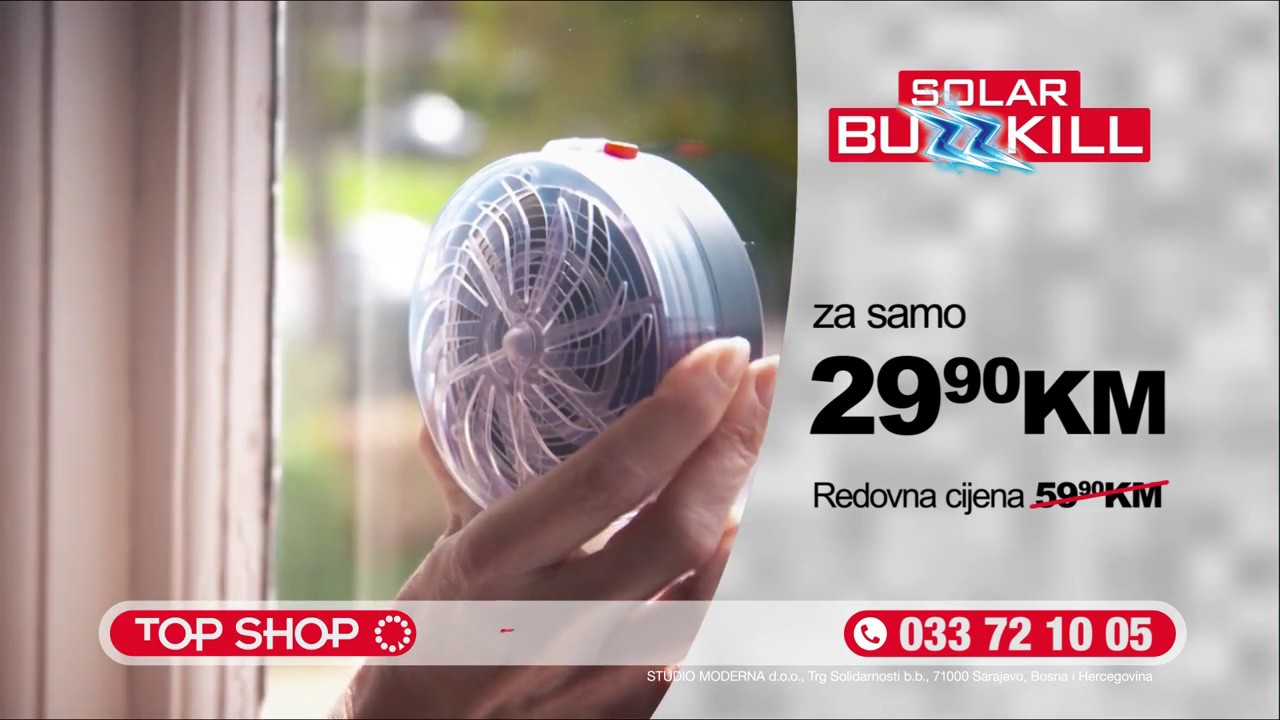 [NOVO] Buzzkill - solarna zaštita od insekata - YouTube