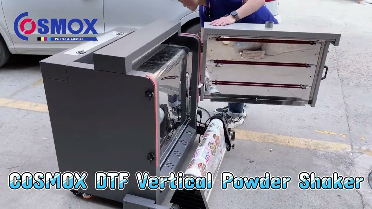 A1 DTF Printer vertical shaker machine details video