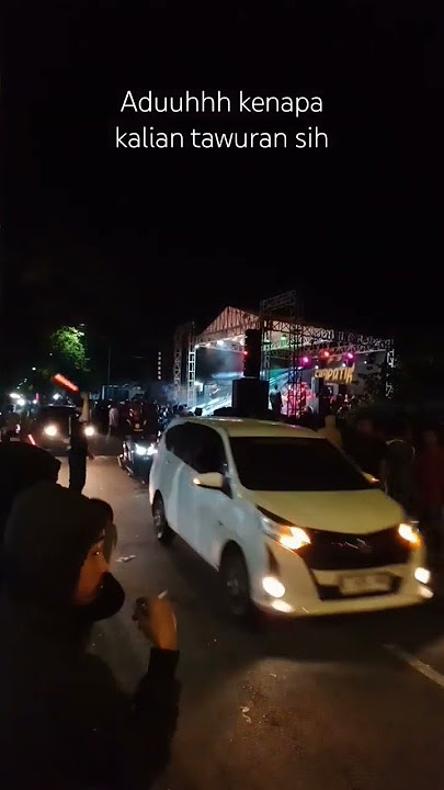 live semalam sama simpatik music tapi tawuran ! #live #dangdut #tawuran #story #storywa