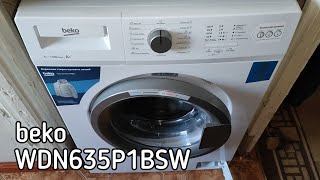 Обзор стиральной машины beko WDN635P1BSW 6kg