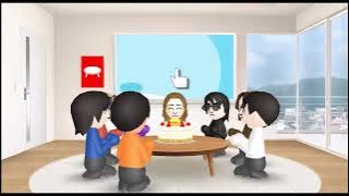 Celebrating my birthday in Wii Room!