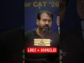 Simple LRDI Formula for Beginners to Score 100%ile | CAT 2026 #CAT2026 #ronakshah