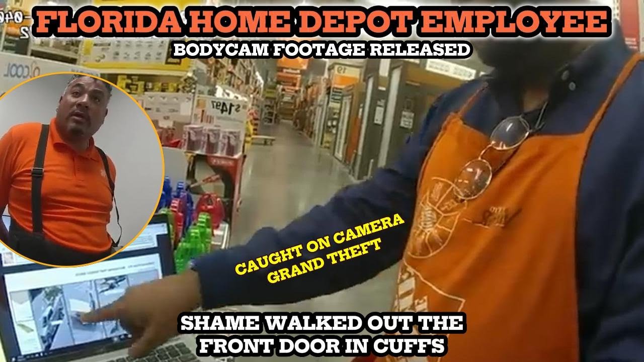 FL Home Depot Employee Caught On Camera Stealing Tens of Thousands in ...