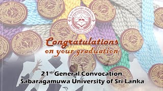 21st General Convocation (2020) - Morning Session