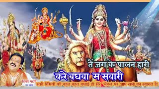 Kali mai  Durga mai Baghwa ma sawarho aja durga dai..singer dilip shadangi ji ..
