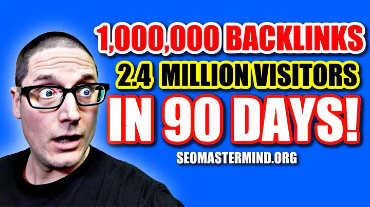 Unbelievable Link Building Success - 1,000,000 Backlinks Skyrocket to 2.4 Million Visitors