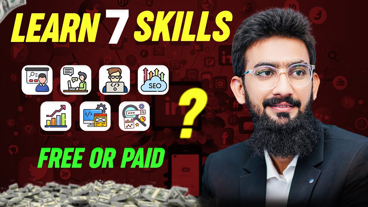 How to Learn 7 ONLINE SKILLS for Free in 2025 - YouTube
