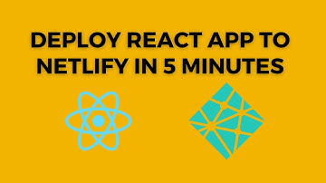 How to Deploy React Application to Netlify in 5 minutes