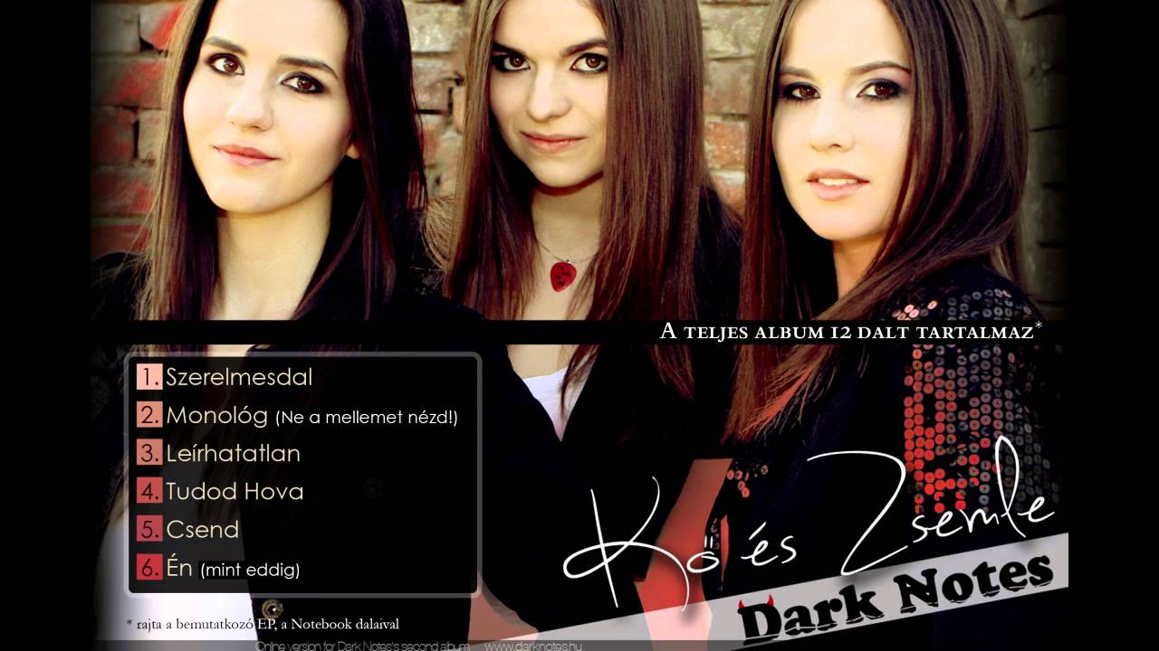 Watch Dark Notes - "Kő és Zsemle" (album előzetes) on YouTube Watch Dark Notes - "Kő és Zsemle" (album előzetes) on YouTube