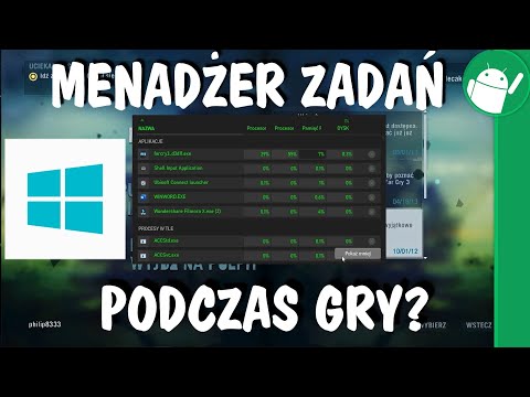 Włącz menadżera zadań podczas gry w Windows!