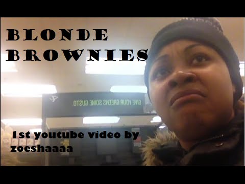 Vlog #1 : Blonde Brownies