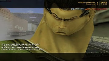 Сыграл с миллионерами и топ 1 и 2 Fastcup в Counter-Strike 1.6. 5x5 Карта - de_train (4k)