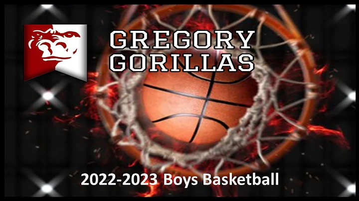 Gregory Gorillas Boys Basketball vs. Burke Cougars...