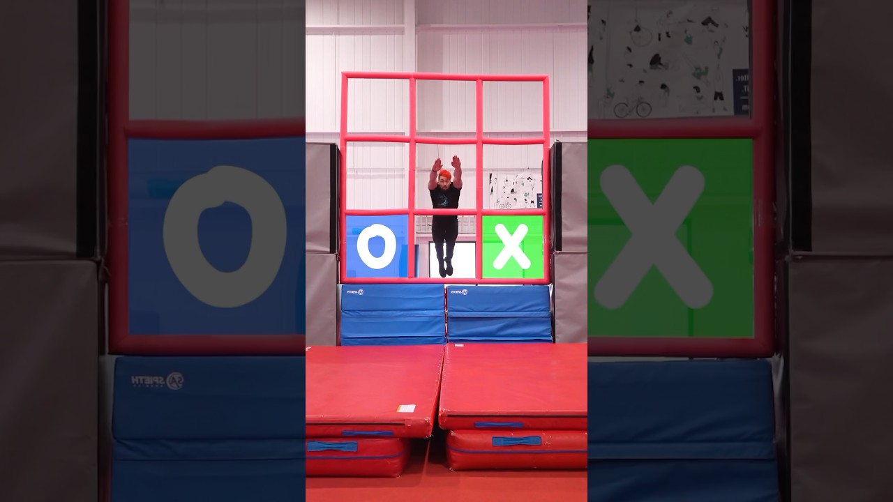 Most extreme tic tac toe ever! Vs @BrandonA7  #parkour