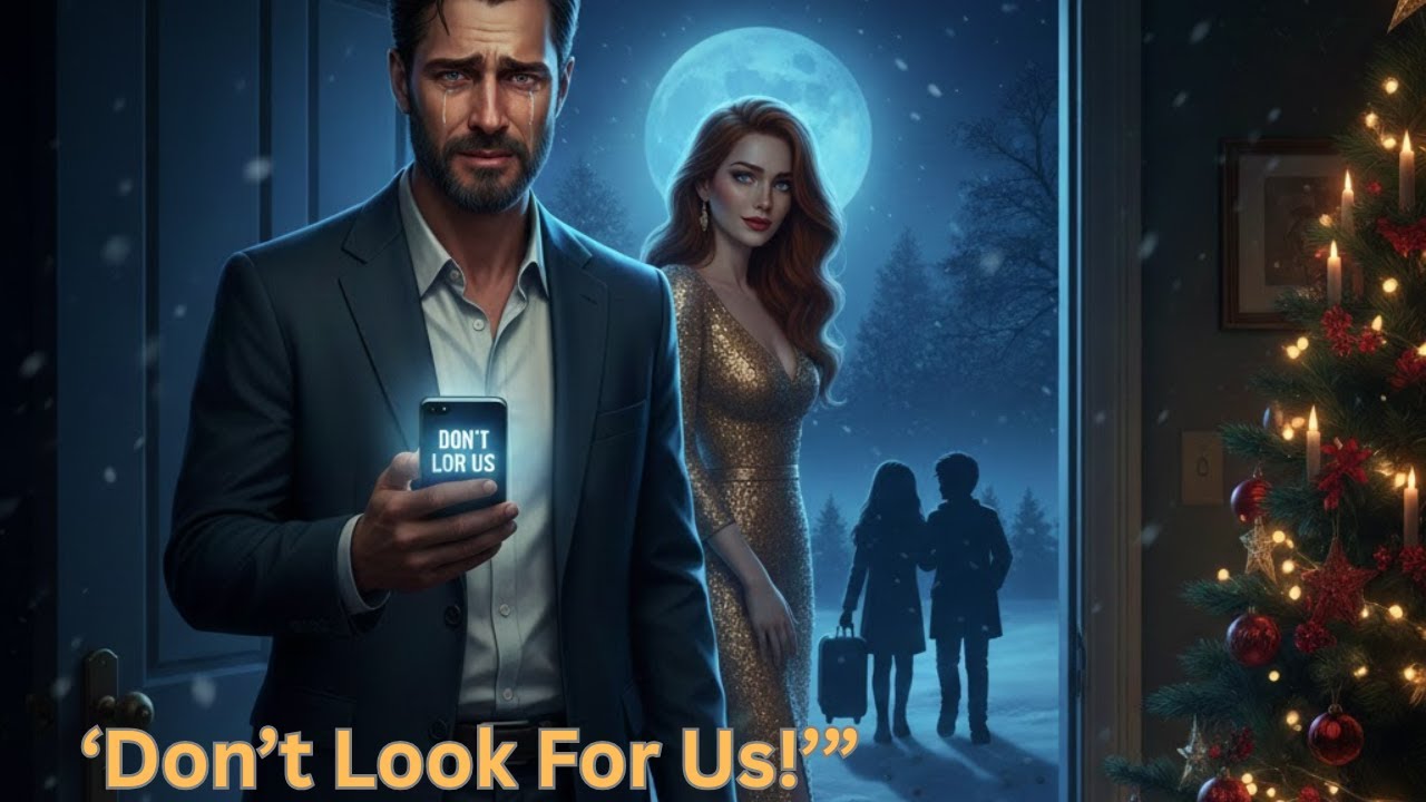 Christmas Away with His Lover — The Message Waiting at Home Said, “Don’t Look for Us”
