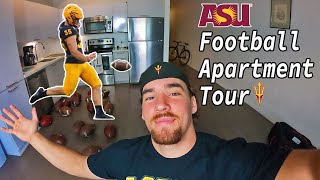 Arizona State (ASU) Dorm Tour // Football Player Edition (HD)