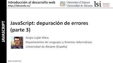 JavaScript: depuración de errores (parte 3)