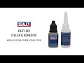 Fast Fix Filler Adhesives by Sealey