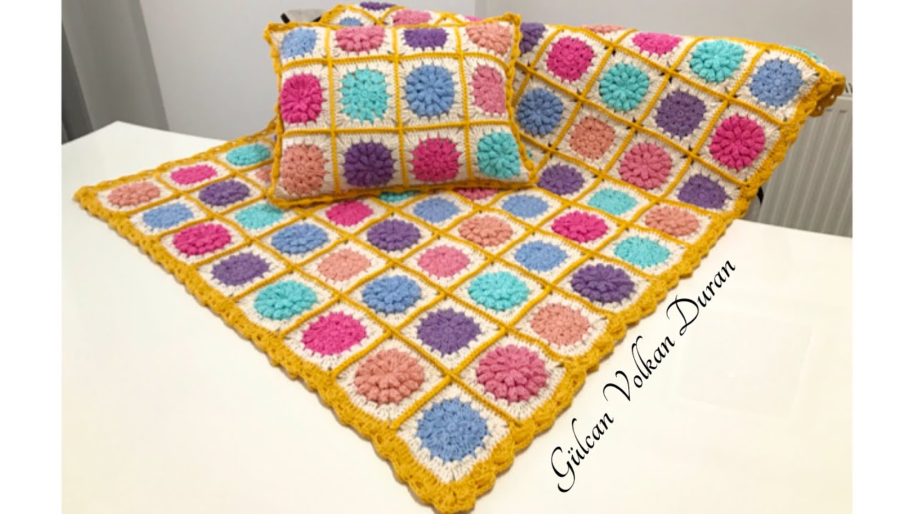 Zara Home Ait Tig Isi Orgu Motifli Battaniye Ve Kirlent Tarifi Part 2 Youtube