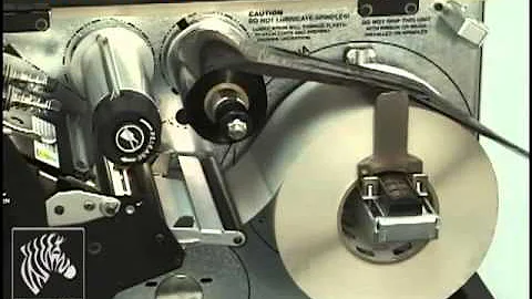 Máy In Thẻ Zebra - Xi4 Ribbon and Media Loading