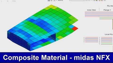 midas NFX - Checking composite results by ply ID