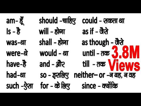 अँग्रेजी लिखना और बोलना / उपयोगी शब्द अर्थ / कैसे बोलना है / अंग्रेजी कैसे लिखना पढ़ना चाहिए