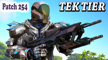 😱ARK HOW TO GET THE TEK TIER + A BIG TEST! Tek Armor, Tek Rifle, Tek T-Rex Saddle & Tek Transmitter