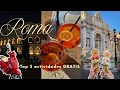 Top 5 | Actividades GRATIS que hacer en Roma 🇮🇹 (sin gastar un euro)