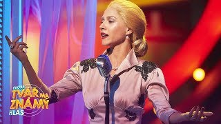 Eva Burešová jako Madonna "Don't Cry for Me Argentina" | Tvoje tvář má známý hlas