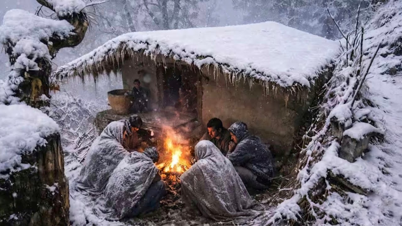 Surviving Shepherd Life in One Of The Coldest Regions Of Nepal |How To Living in Snowfall Time Nepal