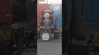 The drumming puppet..#shorts