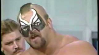 The Road Warriors on the Four Horsemen Promo