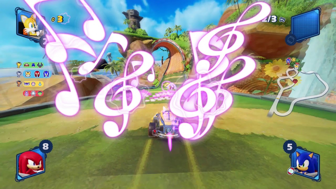 Team Sonic Racing: Whale Lagoon (Tails) [1080 HD]