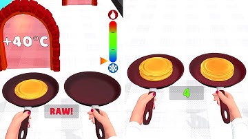 Cooking Pan All Android IOS Levels walkthrough Gameplay lvl 1-2