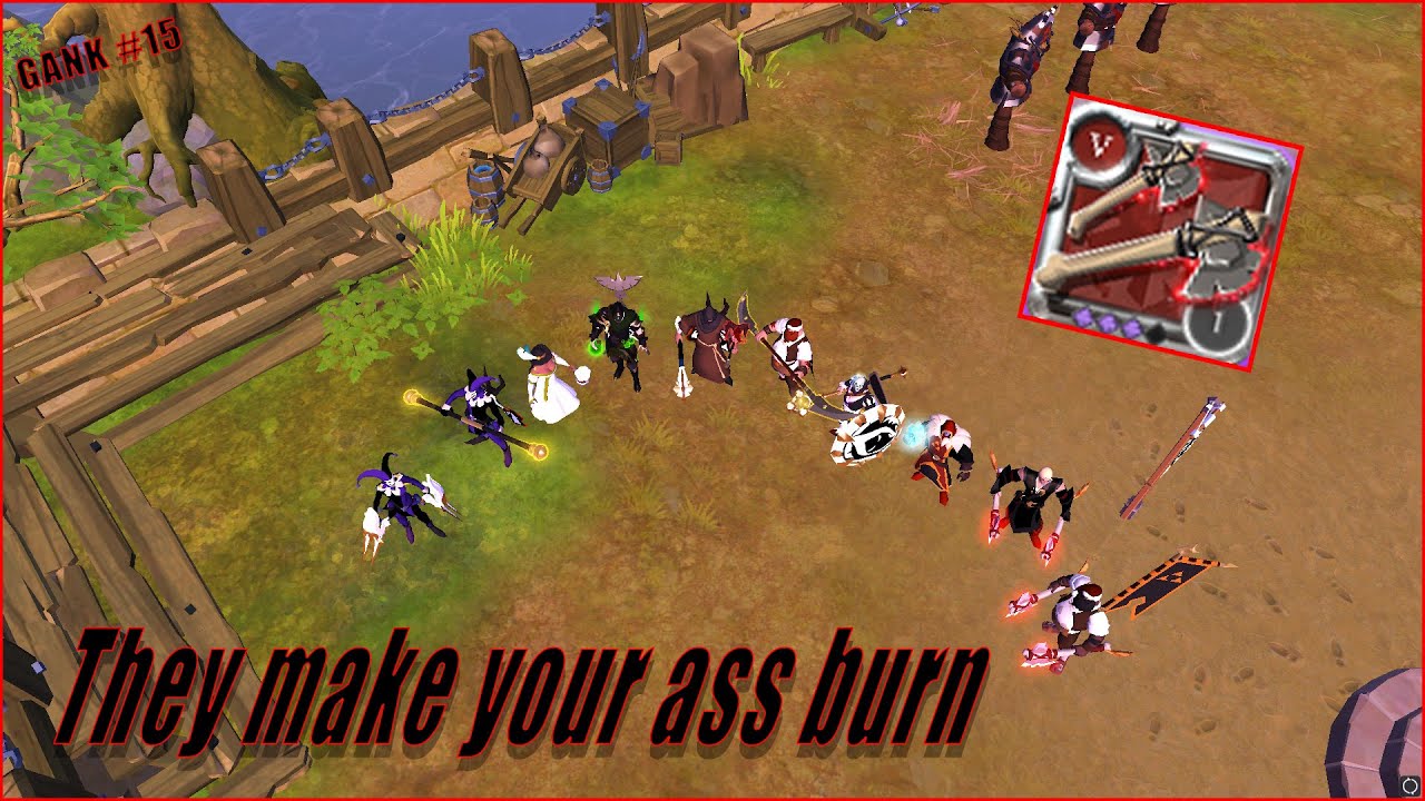 They make your ass burn | Gank in Albion Online #15