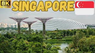 【8K】Singapore: Gardens by the Bay - Floral Fantasy & SkyPark Observation Deck