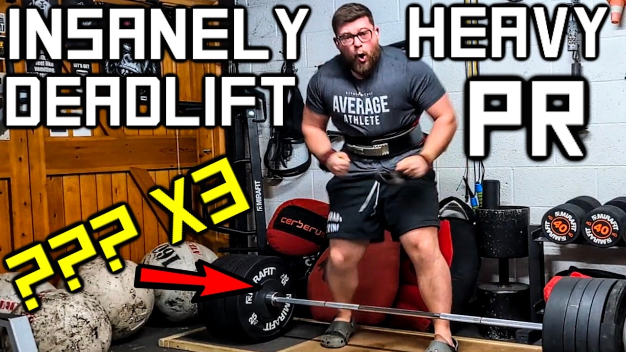 Невероятный личный рекорд в становой тяге | Тренировка по становой тяге для силачей