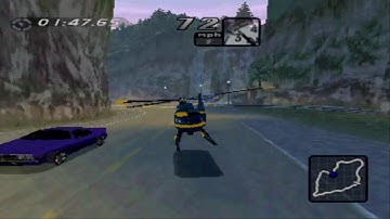 Need for speed high stakes PS1 the helicopter
