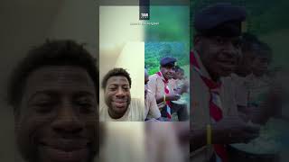 Reaksi Lucu Orang Afrika Ketika Melihat Orang Papua