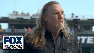 Trace Adkins performs the National Anthem before the Daytona 500 | NASCAR on FOX