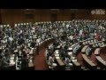 安倍くん問責可決時の参院 6/26 参院