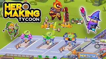 When POTATOES Fight DEMONS! | Hero Making Tycoon