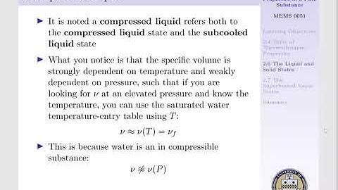 Lecture 4 - Steam Tables and Examples 1 through 3