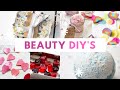 8 DIY Beauty Produkte - DIY Seife, Body Scrub, Badebomben, Knetseife, Dusch Jelly