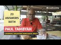 SDP's Paul Tambyah's thoughts on Chee Soon Juan and the Covid-19 situation | 20 Answers With…