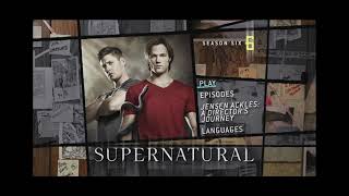 Supernatural Season 6 20102011 - Dvd Menu Walkthrough