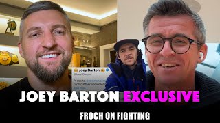 EXCLUSIVE: “I’m not PLAYING ALONG. I believe in SCIENCE.” Froch meets Joey Barton