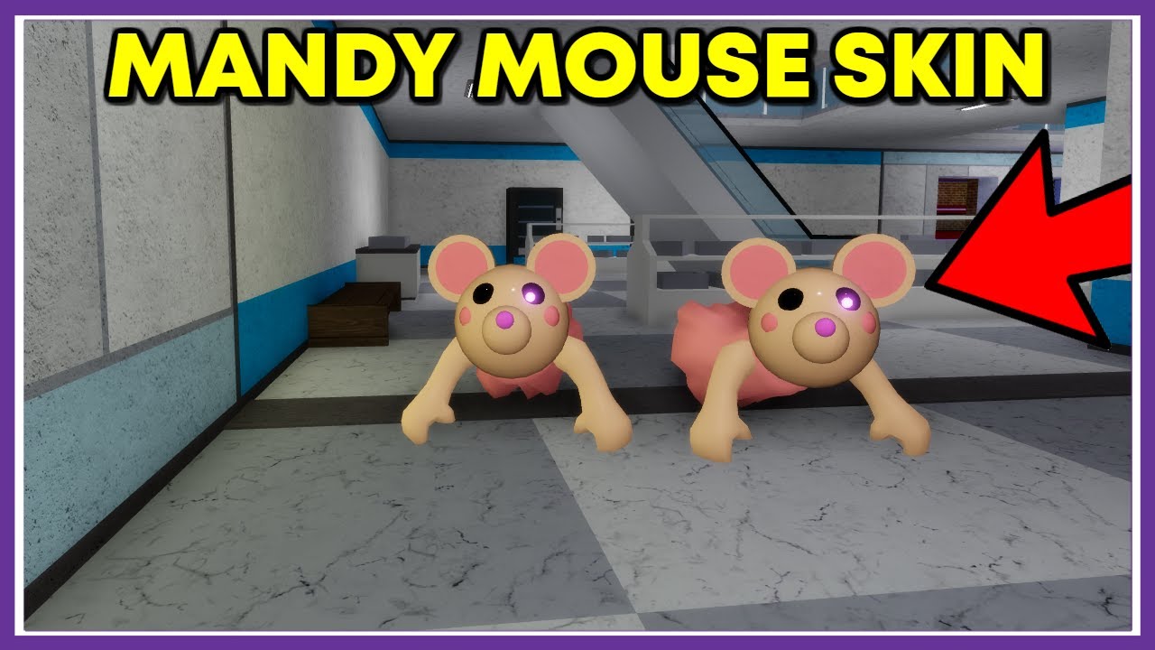 Roblox Piggy Mandy Mouse Skin Reveal Epic Youtube