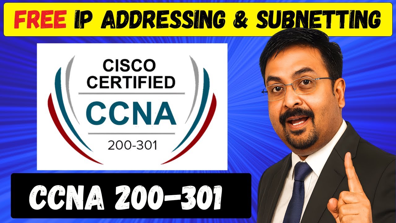 7+ Hours FREE | IP Addressing & Subnetting Full Course in Hindi | CCNA 200-301 | Zero to Mastery
