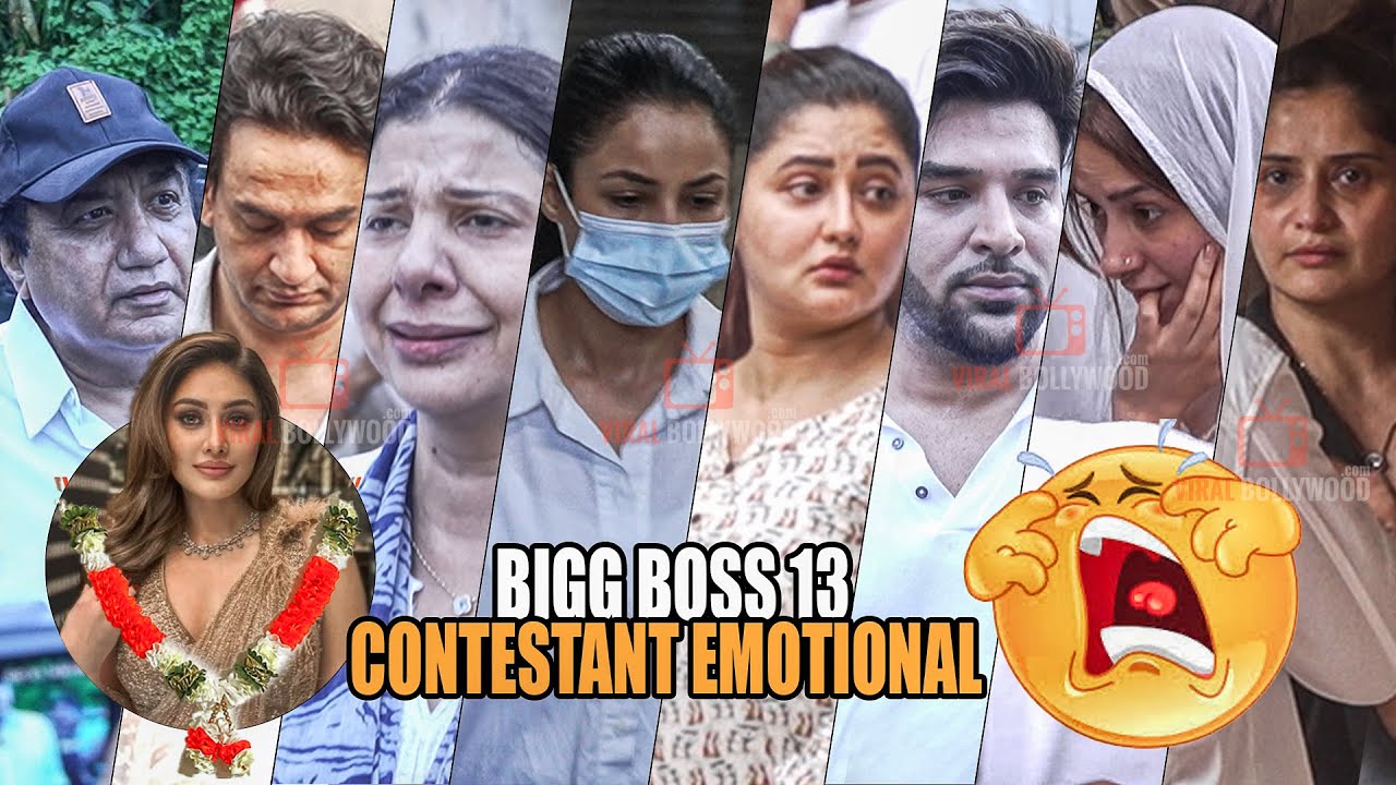 Bigg Boss 13 Contestant arrives at Shefali Jariwali Last Ri... | Shehnaaz, Rashami, Paras, Mahira